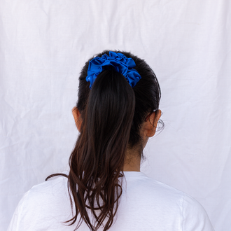 Wild Rose Accessories - Royal Satin Scrunchie