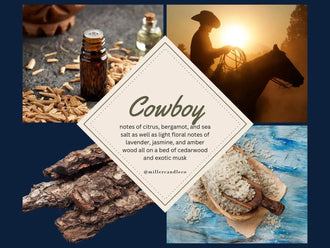 Miller Candle Co.™ - Cowboy — Roll-On Cologne
