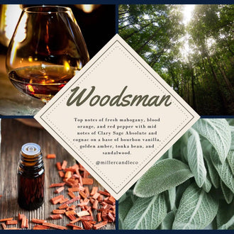 Miller Candle Co.™ - Woodsman — Roll-On Cologne