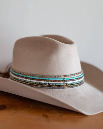 Crossbow Leather - BEADED HAT BAND