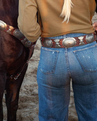 Rodeo Quincy - Elko Concho Belt