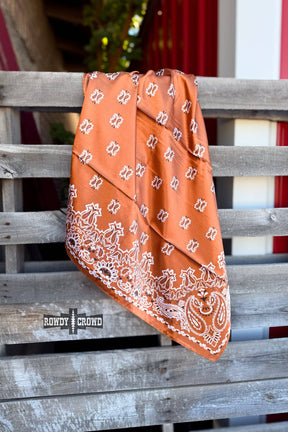 Rowdy Crowd Clothing - Cowboy Copper Wild Rag