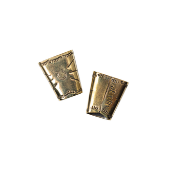 Brass bolo bandana slide
